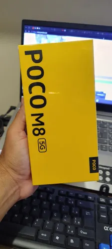 Smartphone Xiaomi Poco M8 5g Global 256gb 8GB Ram Dual Sim Tela 6.77" - Preto