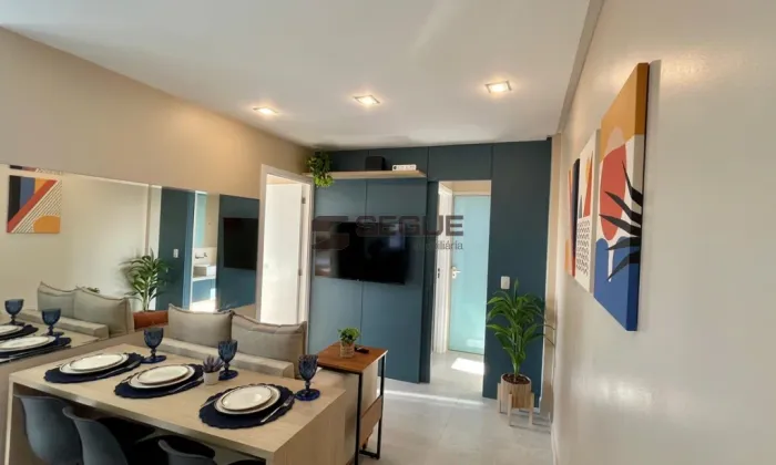 Apartamento para alugar em Vila Velha, Praia de Itaparica, com 2 quartos, com 40 m², Infin