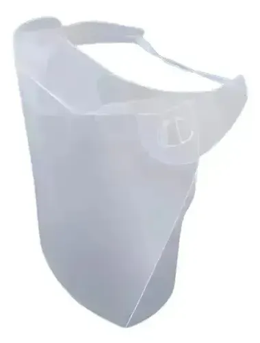 PROTETOR FACIAL TRANSPARENTE C/ ELÁSTICO
