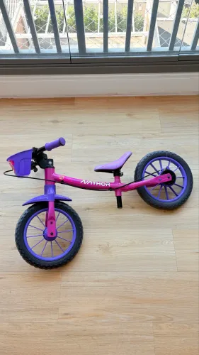 Bicicleta Equilíbrio Nathor Balance Aro 12 Infantil Com Freio em Perfeito Estado