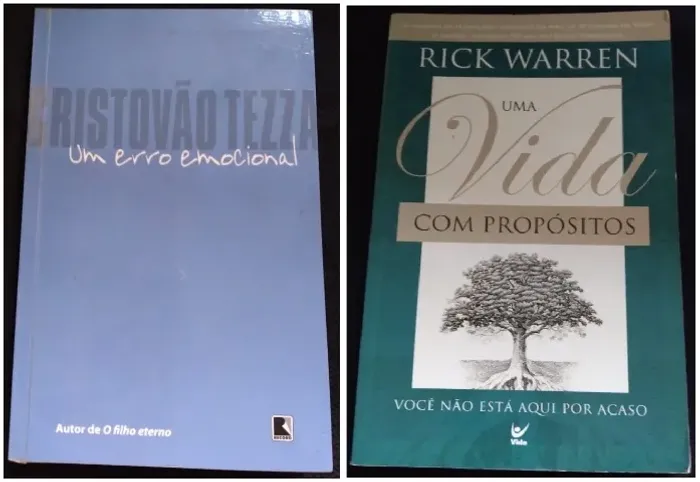 Livros de diversos autores por apenas R$15 cada.