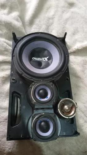Par De Alto-Falantes LG Xtremo 310W Com Médios E Tweeter (2 Unidades)