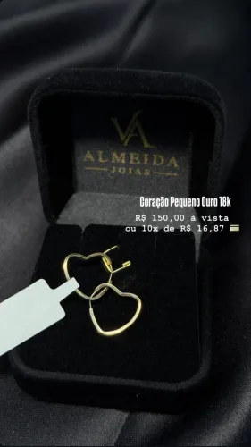 Argola em ouro 18k com defesa, garantia vitalícia