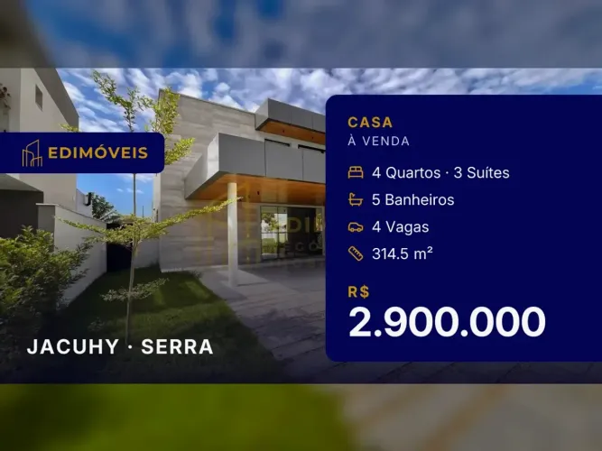 Oportunidade única no Jacuhy: casa duplex com 3 suítes e acabamentos premium!