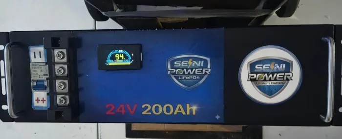 Bateria de lítio 24V 200Ah