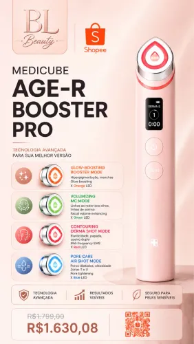 Medicube AGE-R Booster Pro Original + Brinde Collagen Jelly Cream