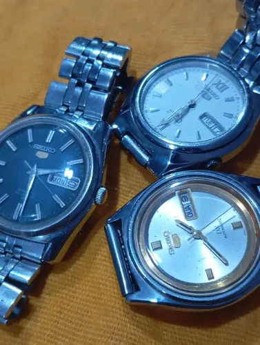3 Relógios Seiko automático