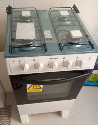 Fogão Itatiaia 4 Bocas Star New Branco - Bivolt Acendimento Automático (Com Nota Fiscal)