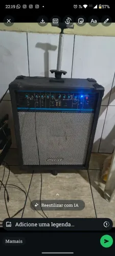 Caixa one amplificada