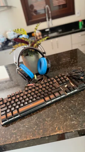 teclado + Fone