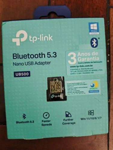 Adaptador Nano USB TP-Link Bluetooth 5.0 UB500 Original
