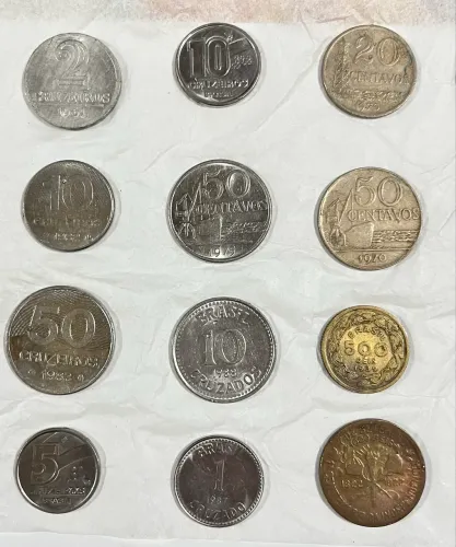 Moedas antiguidade 