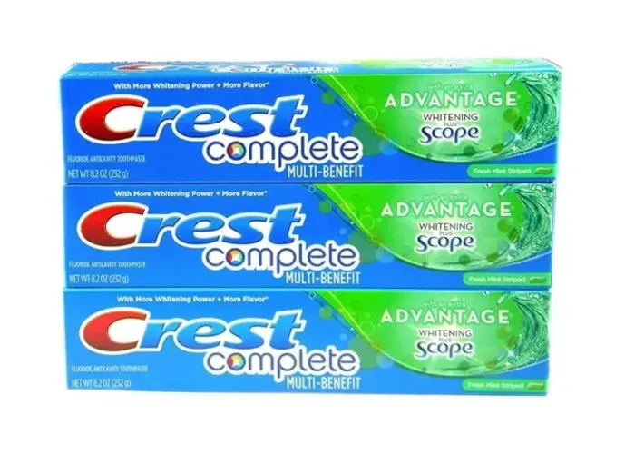 Crest 3d white advanced radiant mint 93g importada ultima do estoque liquidacao especial