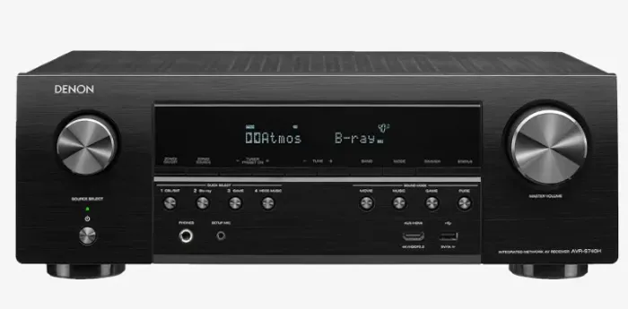 Receiver Denon AVR-S740H 7.1 Canais