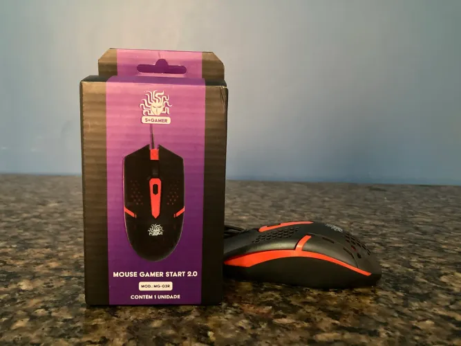 Mouse Gamer Start 2.0 (MOD. MG-03R) - 5+Gamer