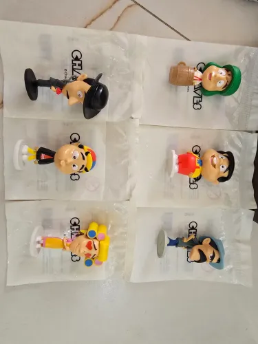 Kit bonecos turma do chaves bobs