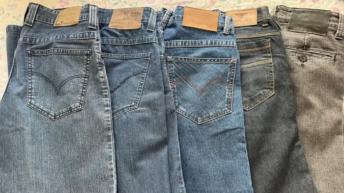 Lote com 5 Calças Jeans Masculinas Tam. 38 - Excelente Estado