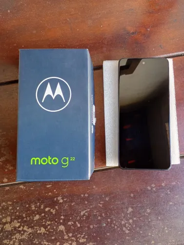CELULAR MOTOROLA MOTO G22 BEM CONSERVADO 128 GIGAS
