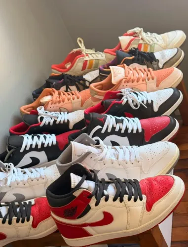 Tenis ORIGINAIS- Air Jordan 1 Low/Mid/High, Dunk e Adidas Forum Low