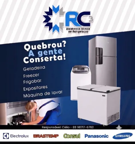 Conserto em geladeira, Freezer, expositor e máquina de lavar