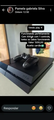 Ps4 novo 