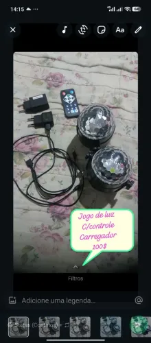 Jogo de luzes led