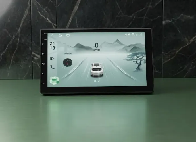 Multimídia 2DIN 7? pol Android 4GB RAM 64GB CarPlay Android Auto