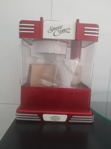 Raspadinha retrô polishop e pipoqueira polishop sem óleo
