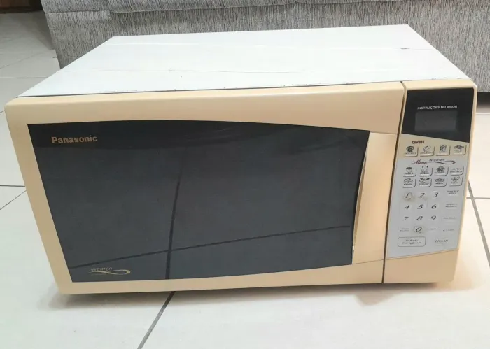 Micro-ondas Panasonic Inverter Antigo