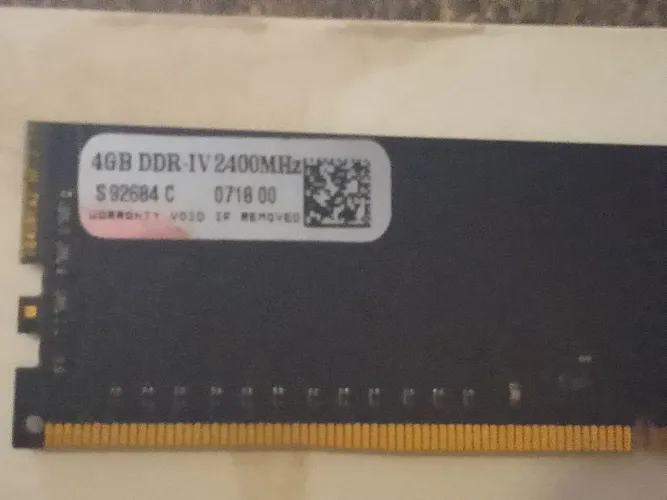 Memória Ram 2X 4GB Ddr4 2400mhz