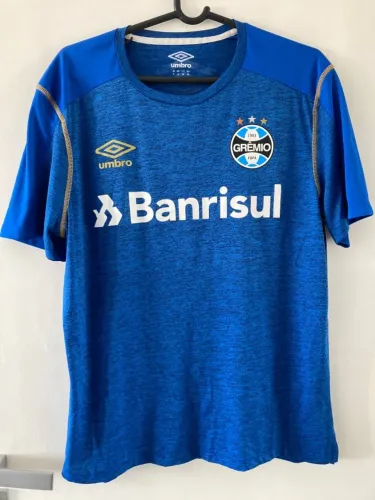 Camisa do Grêmio Aquecimento 2019 Umbro GG - Masculina