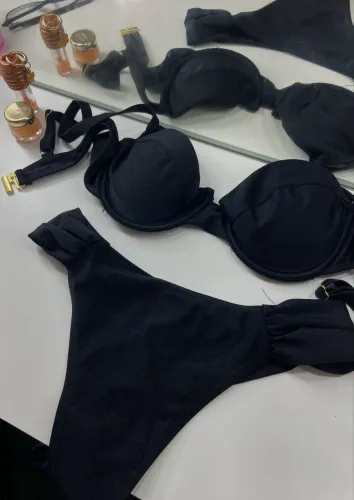 Biquíni Preto Feminino