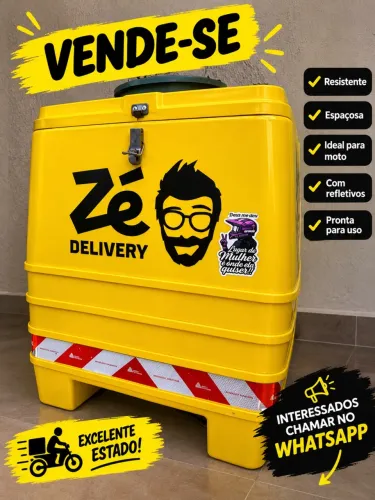 Vende -se baú Zé delivery usado