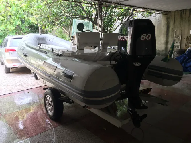 Flexboat SR 15 - Mercury 60 hp- 4 tempos.