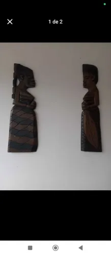 Escultura em madeira