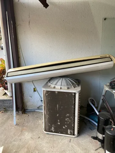 Ar Condicionado Piso Teto Hitachi 60.000 btu Alta Potência Gelando Muito