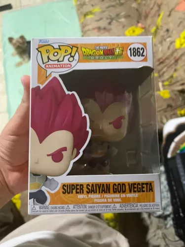 Funko pop original - super sayan god vegeta