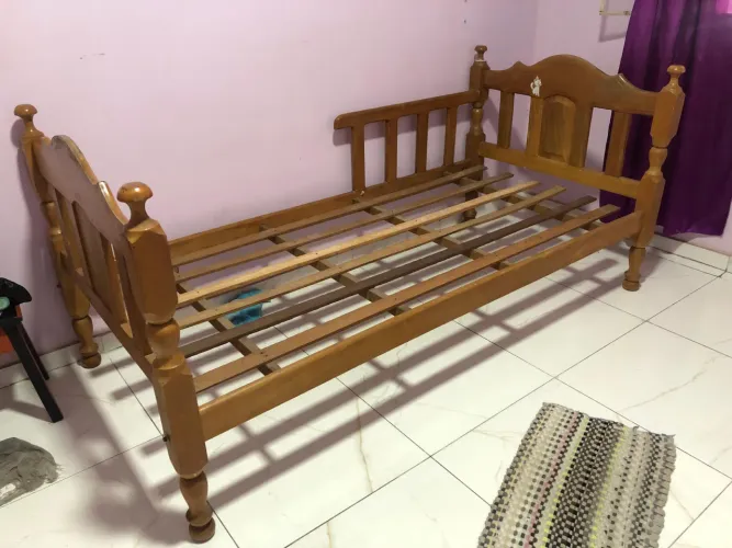 Cama de solteiro ou beliche