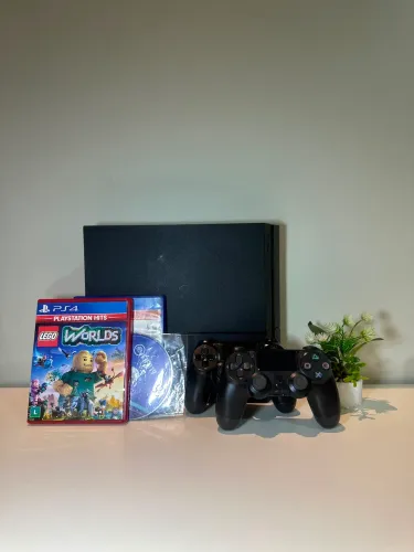 ps4 seminovo 3 controle
