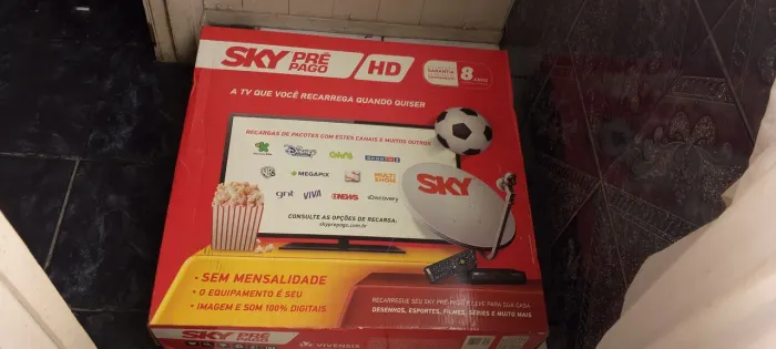 Antena SKY nova KIT COMPLETO
