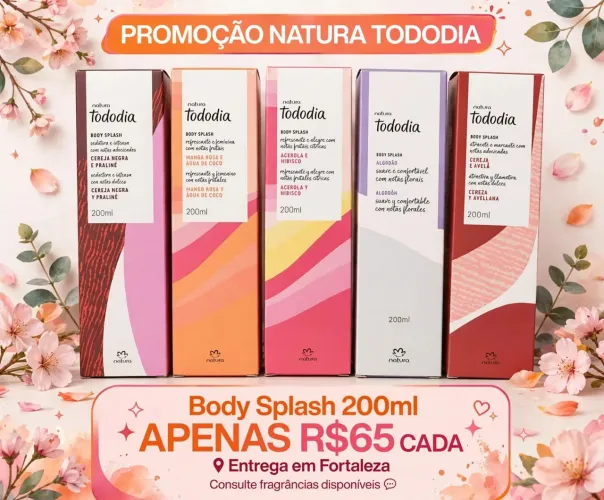 Body splash Natura