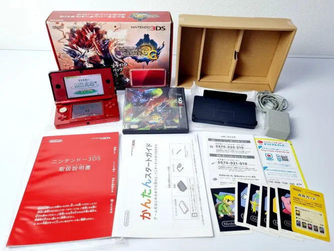 CONSOLE NINTENDO 3DS OLD Ediçao Monster Hunter