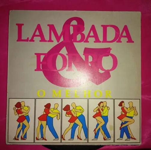 Lp Lambada e forró o melhor Disco de vinil