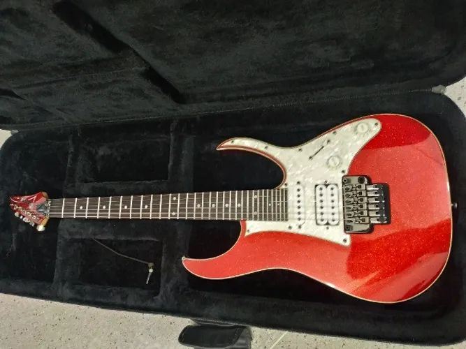 Raridade/Raríssima -Ibanez RG 550 Xh 30:Trastes P/Colecionador 2013-Elixir 09-Regulada