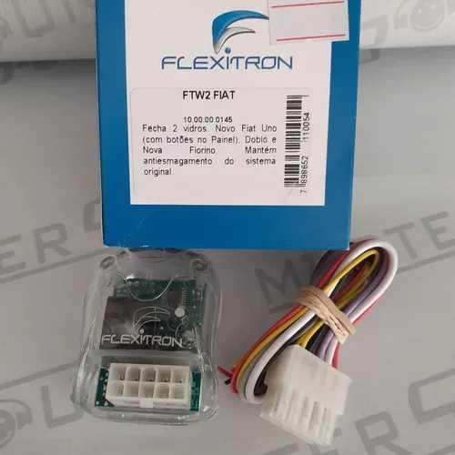 Levantamento de vidro elétrico. FTW2 Fiat. Especifico: novo Uno. Garantia. Novo. Inst.