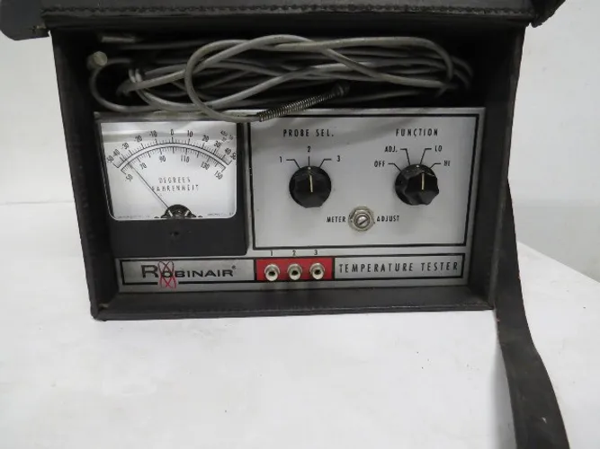 Multimetro de medição de temperatura antiga