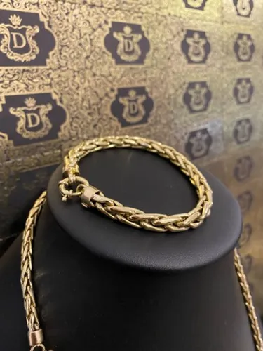 Pulseira em ouro 18k 20 gramas