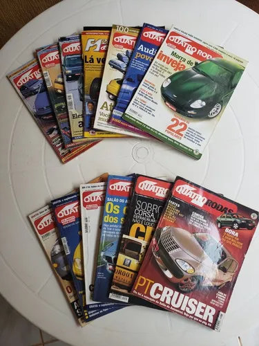 Revista Quatro Rodas Antigas 2000/2001