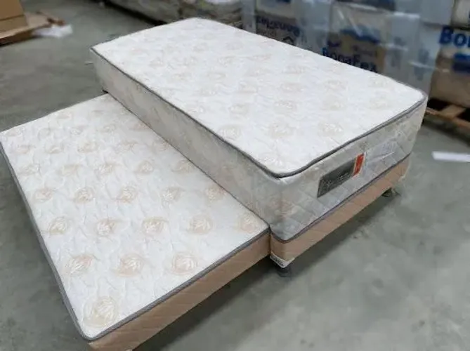 Quarto cama bibox solteiro de molas