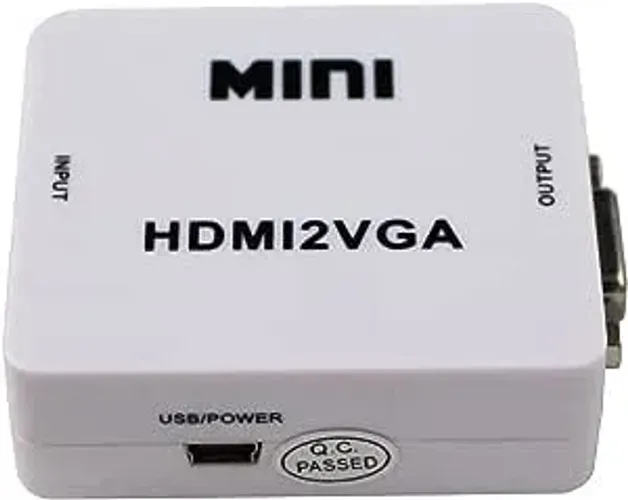 Adaptador Hdmi Vga Compatível Ps4 Ps3 Xbox 360 One Hdmi2vga